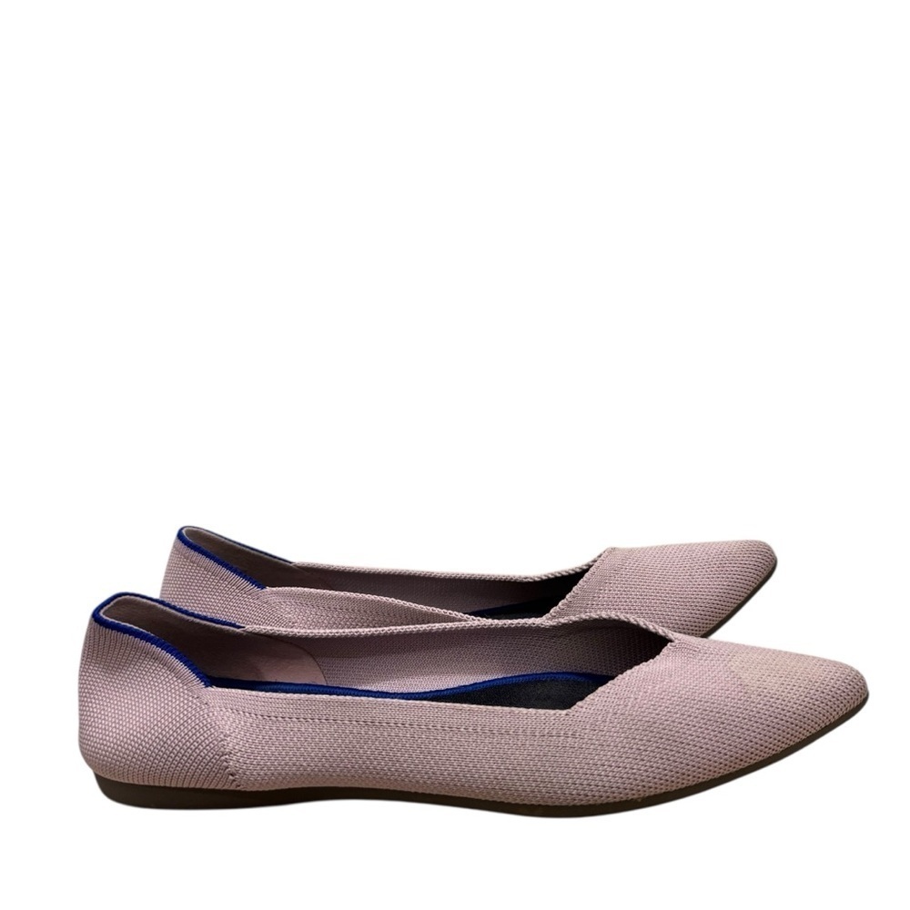 Rothy's The Point‎ Petal Pink Blush Pointed Toe Ballet Flats 8.5